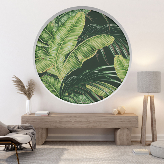 Vinilo Adhesivo Decorativo trampantojo 3D - Hojas