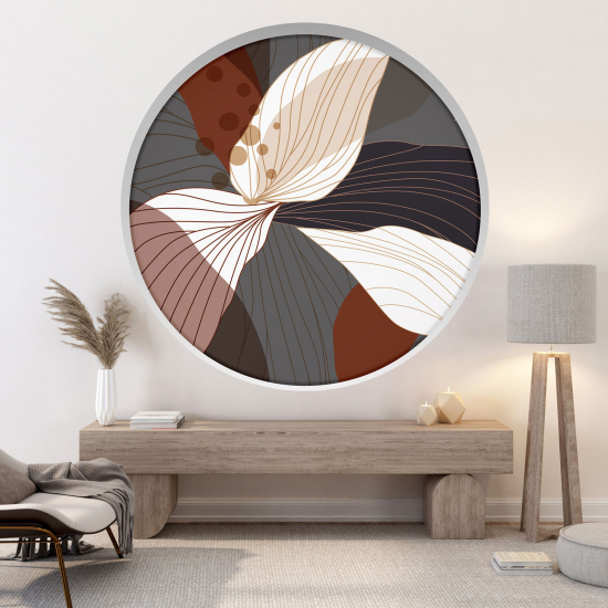 Vinilo Adhesivo Decorativo trampantojo 3D - Hojas