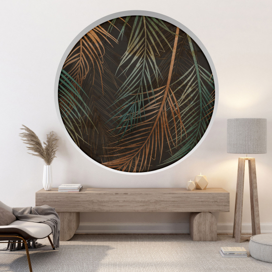 Vinilo Adhesivo Decorativo trampantojo 3D - Hojas