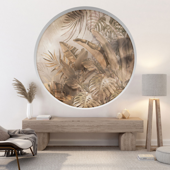 Vinilo Adhesivo Decorativo trampantojo 3D - Hojas