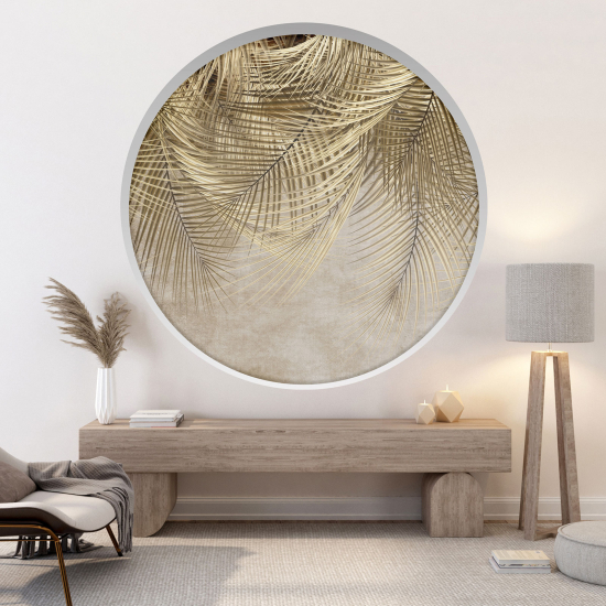 Vinilo Adhesivo Decorativo trampantojo 3D - Hojas
