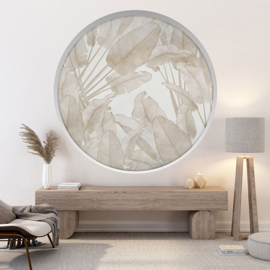 Vinilo Adhesivo Decorativo trampantojo 3D - Hojas