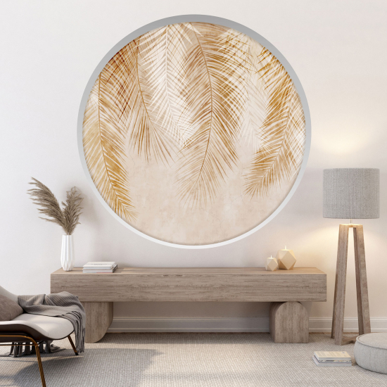 Vinilo Adhesivo Decorativo trampantojo 3D - Hojas