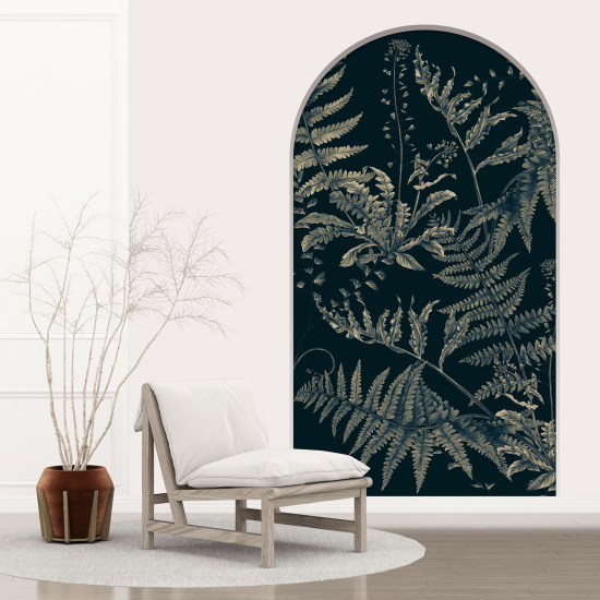 Vinilo Adhesivo Decorativo trampantojo 3D - Hojas de Helecho