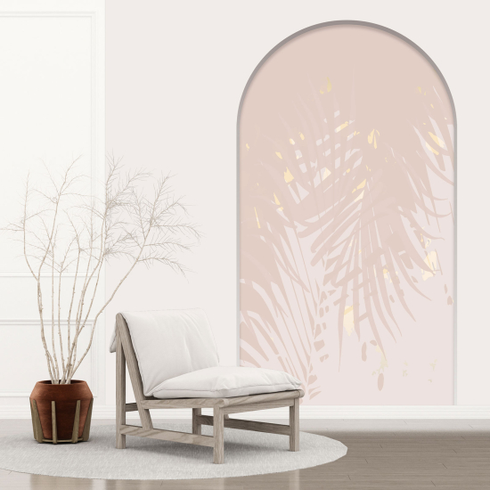 Vinilo Adhesivo Decorativo trampantojo 3D - Hojas de Palma