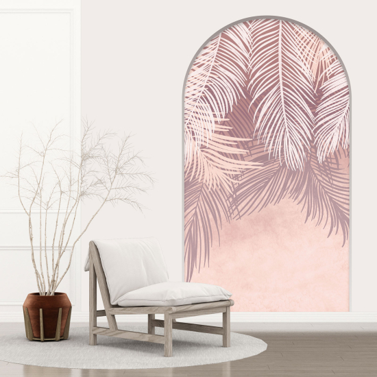 Vinilo Adhesivo Decorativo trampantojo 3D - Hojas de Palma