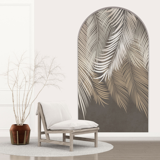 Vinilo Adhesivo Decorativo trampantojo 3D - Hojas de Palma