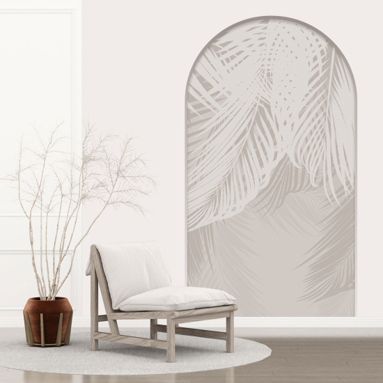 Vinilo Adhesivo Decorativo trampantojo 3D - Hojas de Palma