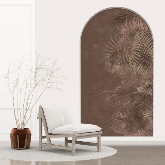 Vinilo Adhesivo Decorativo trampantojo 3D - Hojas de Palma