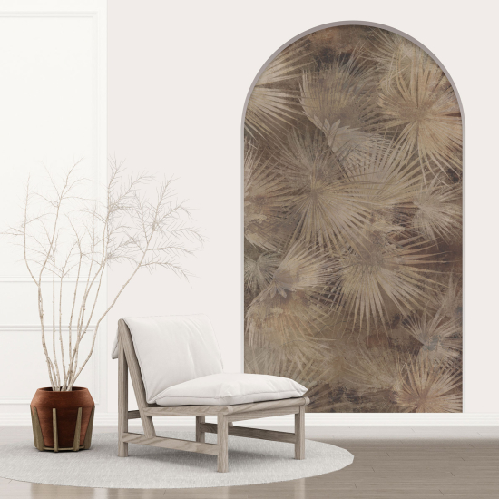 Vinilo Adhesivo Decorativo trampantojo 3D - Hojas de Palma