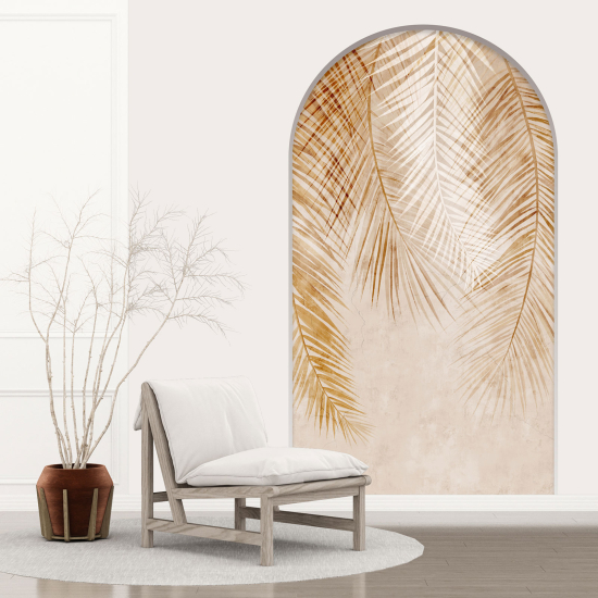 Vinilo Adhesivo Decorativo trampantojo 3D - Hojas de Palma
