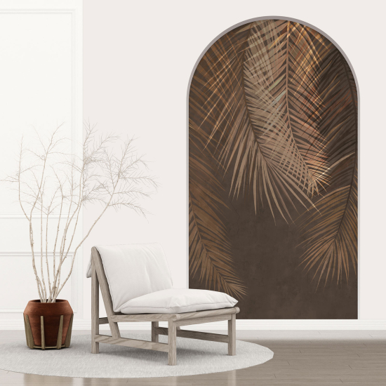 Vinilo Adhesivo Decorativo trampantojo 3D - Hojas de Palma