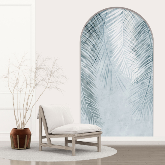 Vinilo Adhesivo Decorativo trampantojo 3D - Hojas de Palma