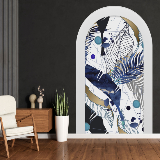 Vinilo Adhesivo Decorativo trampantojo 3D - Hojas Diseño