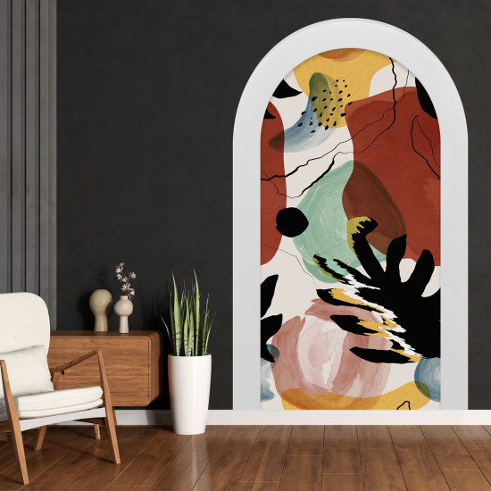 Vinilo Adhesivo Decorativo trampantojo 3D - Hojas Diseño