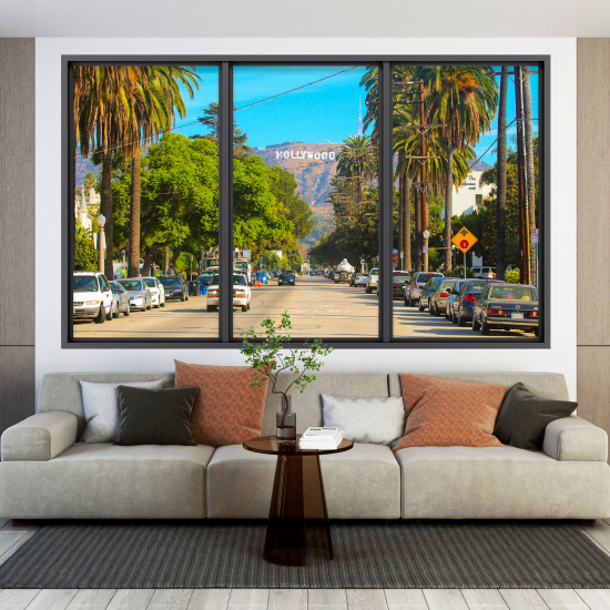 Vinilo Adhesivo Decorativo trampantojo 3D - Hollywood