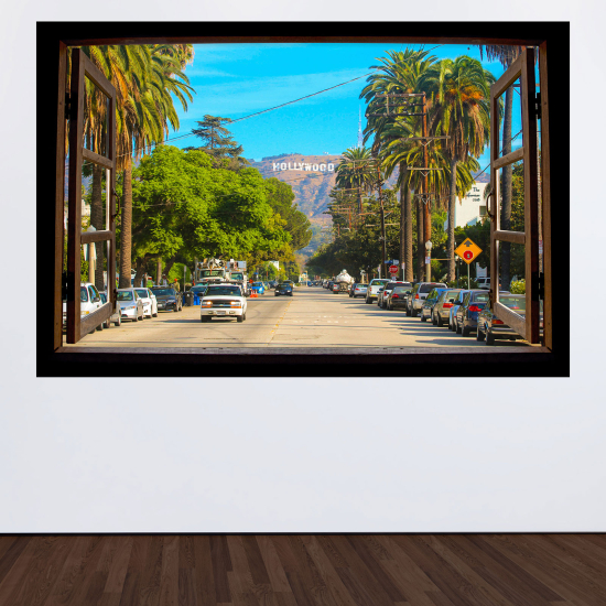 Vinilo Adhesivo Decorativo trampantojo 3D - Hollywood