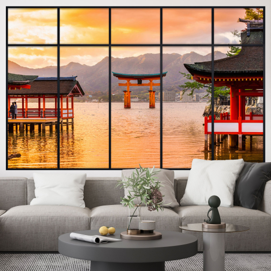 Vinilo Adhesivo Decorativo trampantojo 3D - Japón
