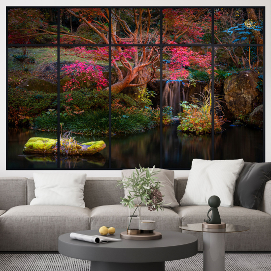 Vinilo Adhesivo Decorativo trampantojo 3D - Jardín
