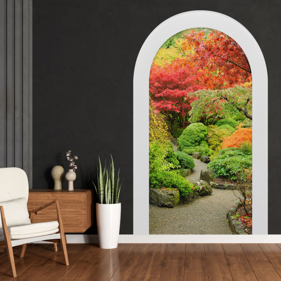 Vinilo Adhesivo Decorativo trampantojo 3D - Jardín