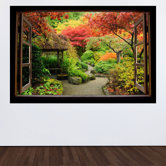Vinilo Adhesivo Decorativo trampantojo 3D - Jardín