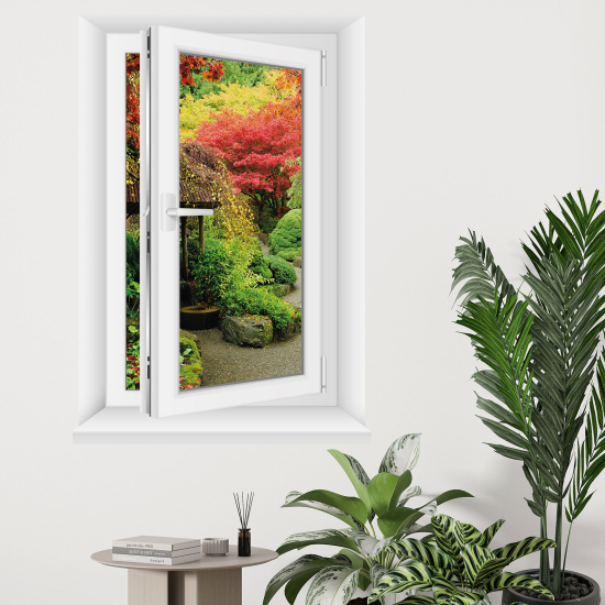 Vinilo Adhesivo Decorativo trampantojo 3D - Jardín