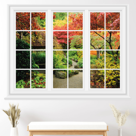 Vinilo Adhesivo Decorativo trampantojo 3D - Jardín