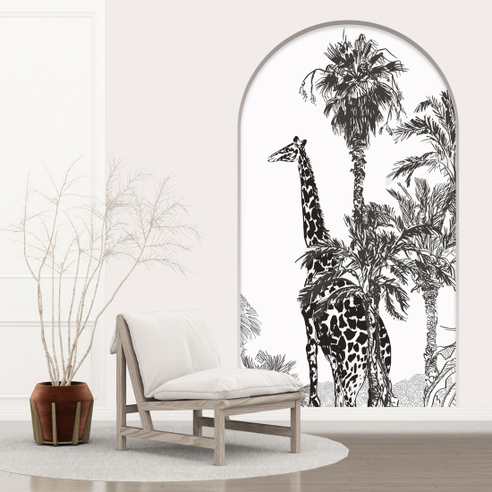 Vinilo Adhesivo Decorativo trampantojo 3D - Jirafa