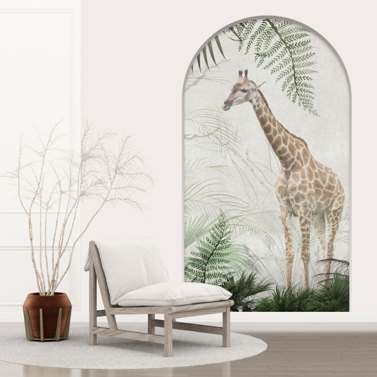 Vinilo Adhesivo Decorativo trampantojo 3D - Jirafa