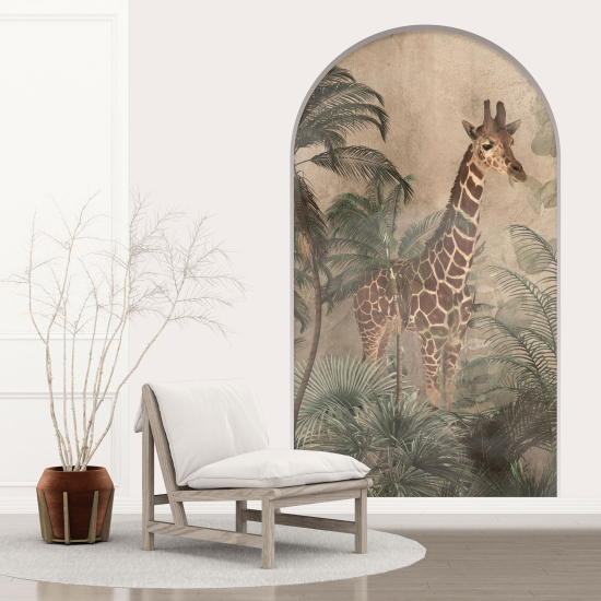 Vinilo Adhesivo Decorativo trampantojo 3D - Jirafa
