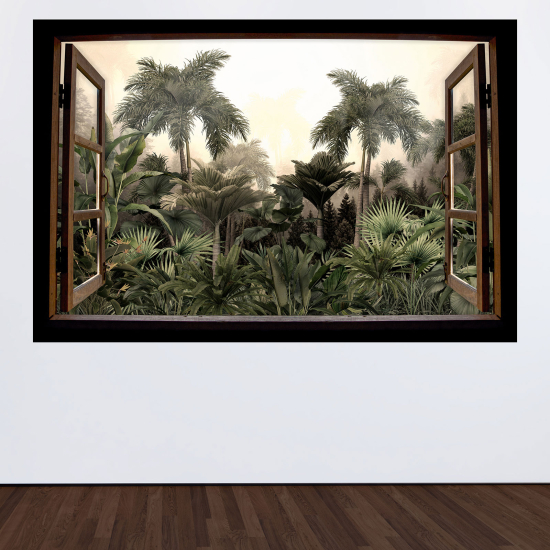 Vinilo Adhesivo Decorativo trampantojo 3D - Jungla