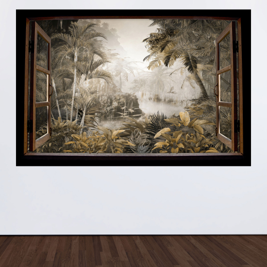 Vinilo Adhesivo Decorativo trampantojo 3D - Jungla