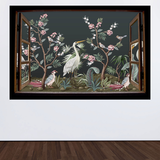 Vinilo Adhesivo Decorativo trampantojo 3D - Jungla