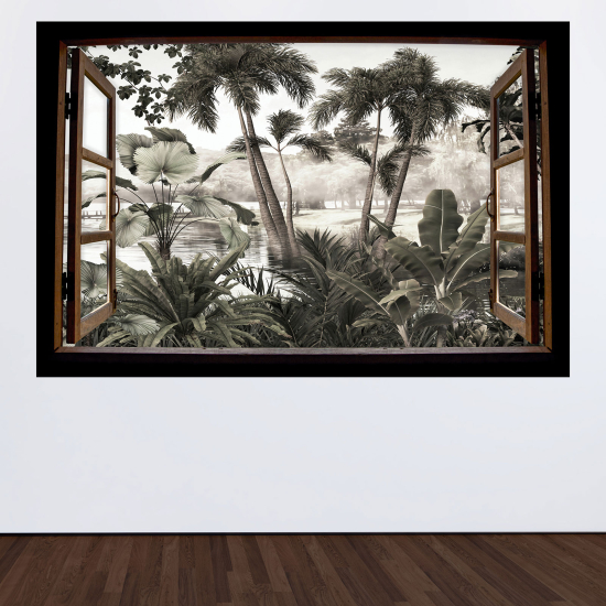 Vinilo Adhesivo Decorativo trampantojo 3D - Jungla