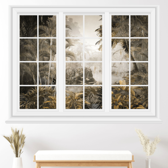 Vinilo Adhesivo Decorativo trampantojo 3D - Jungla