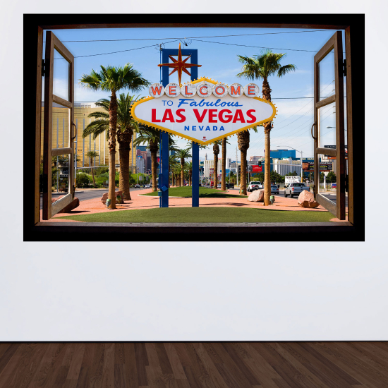 Vinilo Adhesivo Decorativo trampantojo 3D - Las Vegas