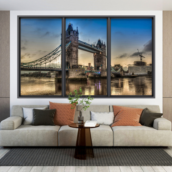 Vinilo Adhesivo Decorativo trampantojo 3D - Londres