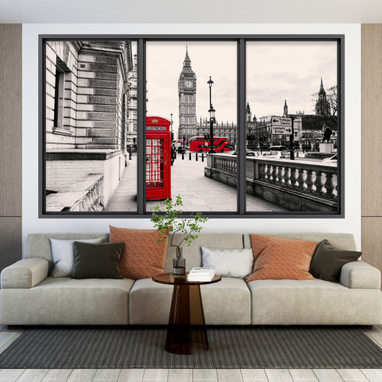 Vinilo Adhesivo Decorativo trampantojo 3D - Londres