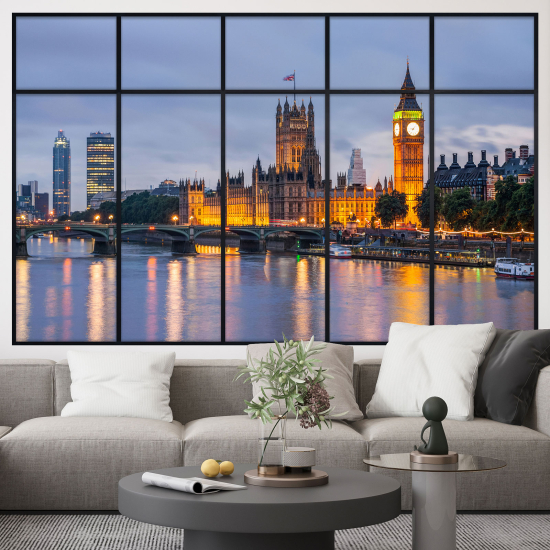 Vinilo Adhesivo Decorativo trampantojo 3D - Londres