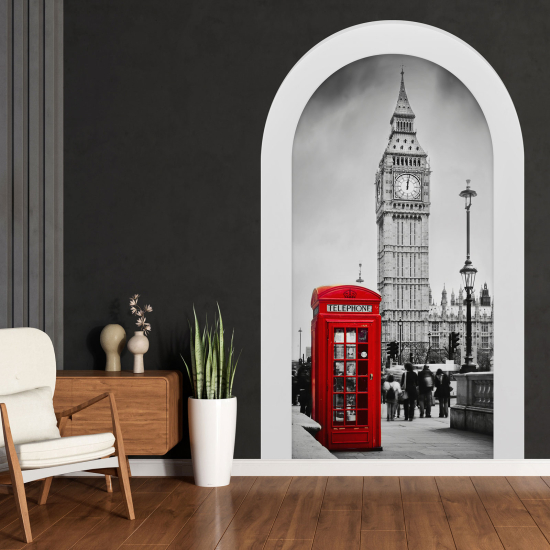 Vinilo Adhesivo Decorativo trampantojo 3D - Londres