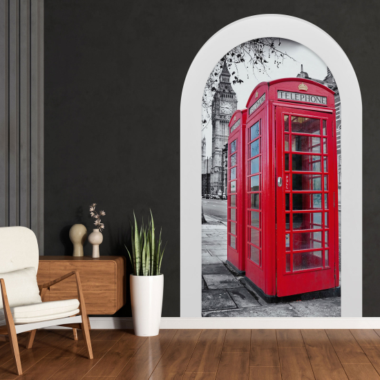 Vinilo Adhesivo Decorativo trampantojo 3D - Londres