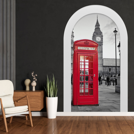 Vinilo Adhesivo Decorativo trampantojo 3D - Londres