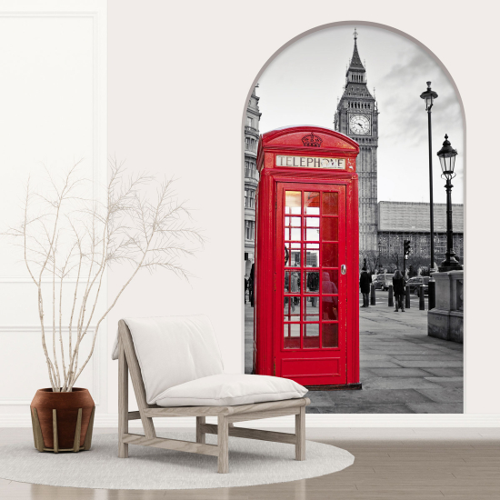 Vinilo Adhesivo Decorativo trampantojo 3D - Londres