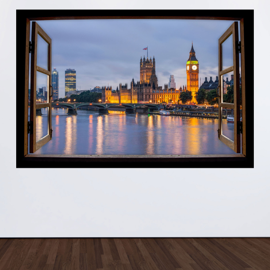 Vinilo Adhesivo Decorativo trampantojo 3D - Londres