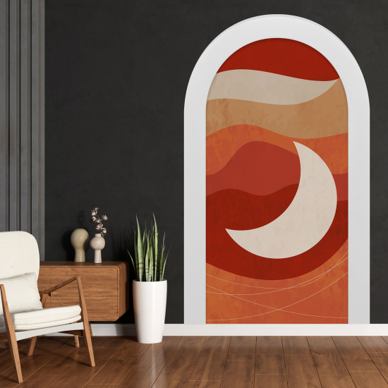 Vinilo Adhesivo Decorativo trampantojo 3D - Luna Boho