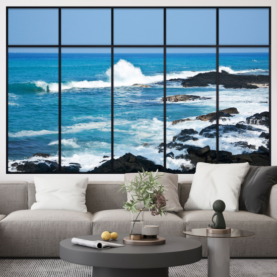 Vinilo Adhesivo Decorativo trampantojo 3D - Mar