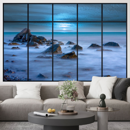 Vinilo Adhesivo Decorativo trampantojo 3D - Mar