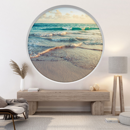 Vinilo Adhesivo Decorativo trampantojo 3D - Mar