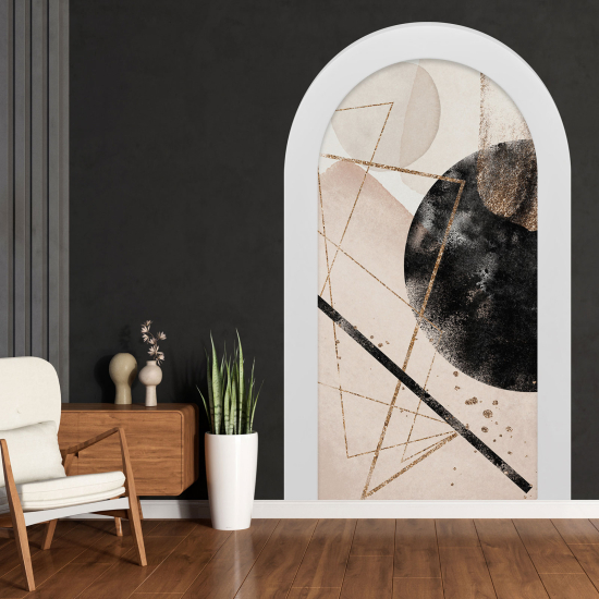 Vinilo Adhesivo Decorativo trampantojo 3D - Motivo Geométrico