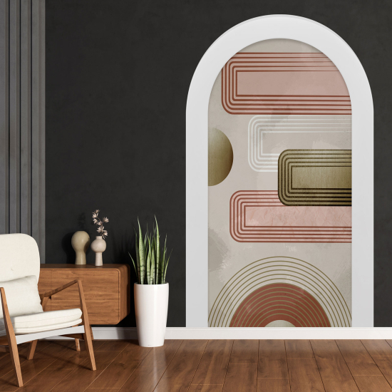 Vinilo Adhesivo Decorativo trampantojo 3D - Motivo Geométrico